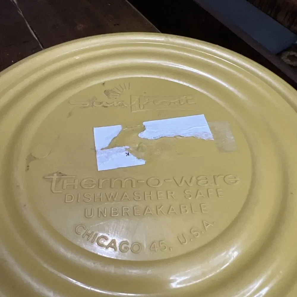 Therm-O-Ware vintage sun